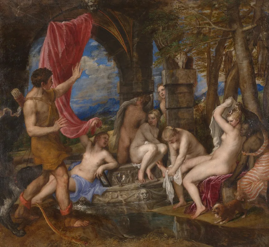 Tizian: Diana und Actaeon, 1556–1559