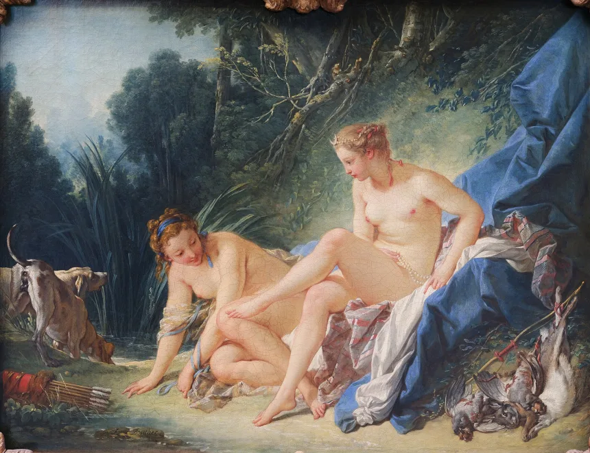 François Boucher: Diana im Bade, 1742