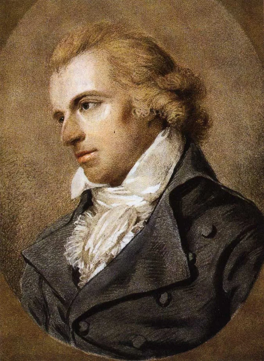 Ludovike Simanowiz: Friedrich Schiller, 1793/94