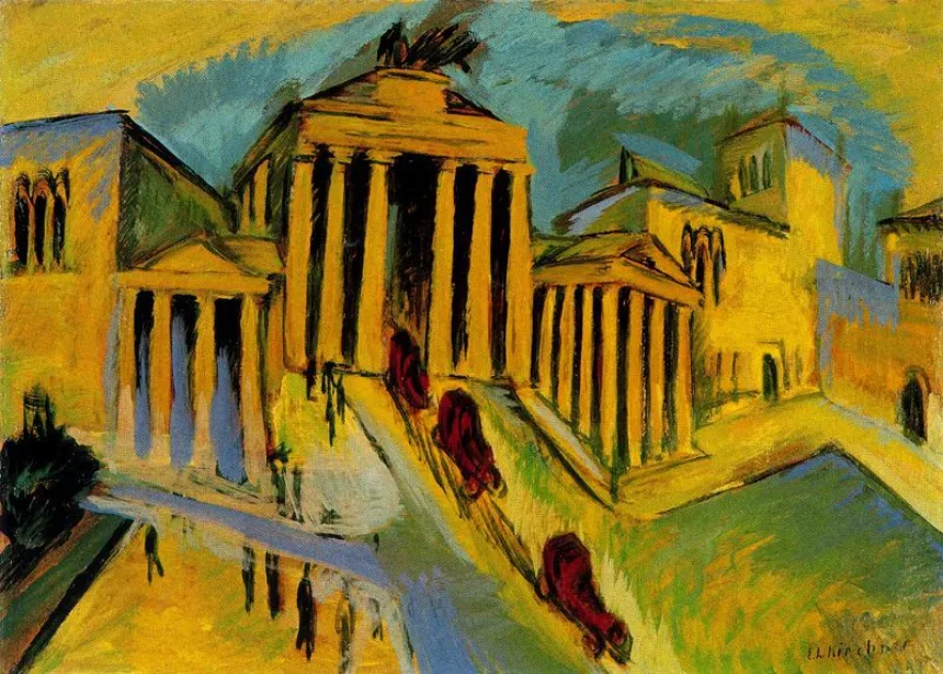 Ernst Ludwig Kirchner: Brandenburger Tor, 1915