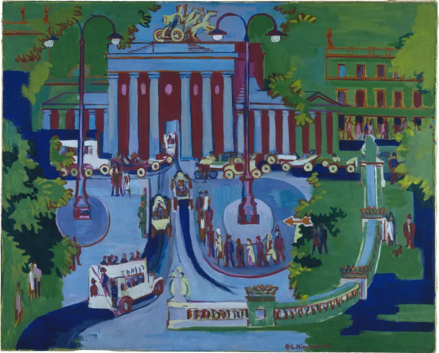 Ernst Ludwig Kirchner: Brandenburger Tor, 1929