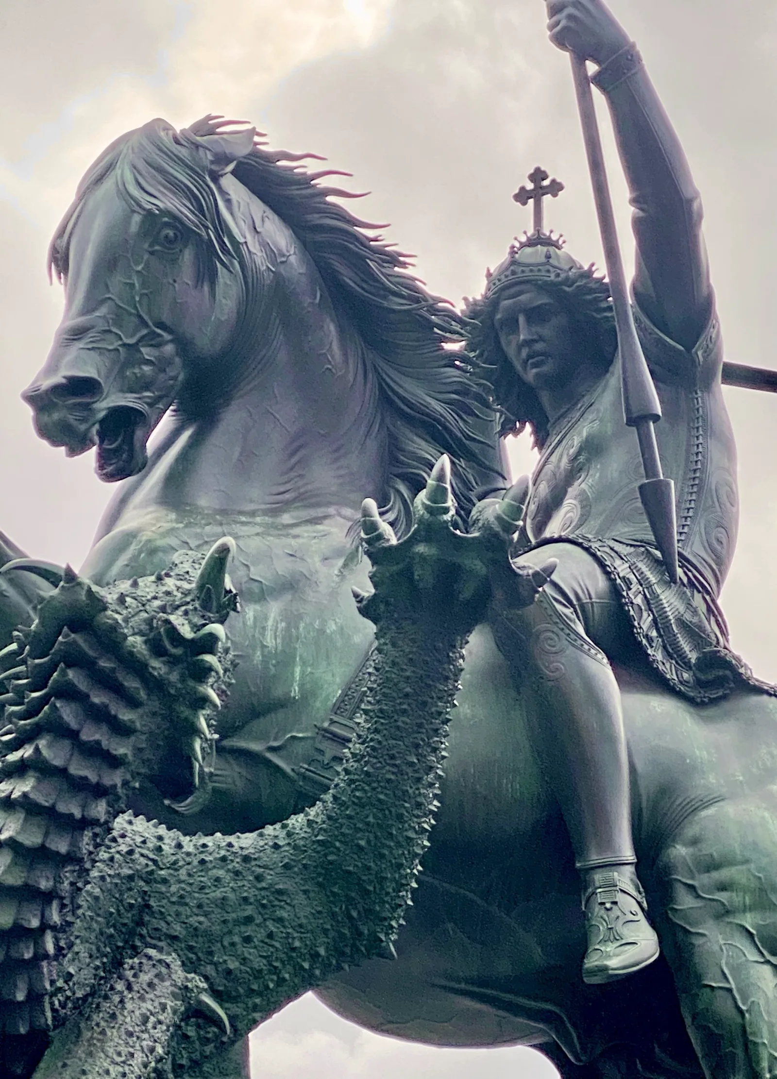 Der Heilige Georg im Nikolaiviertel