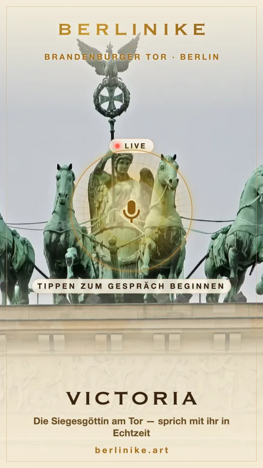 Heller Aufmacher: Live-Gespräch mit Victoria — Brandenburger Tor